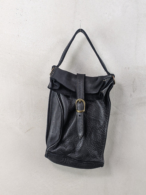 Kleine Ledertasche aus Waschleder